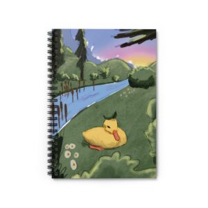 “Beside Still Waters” Spiral Notebook - Ruled Line